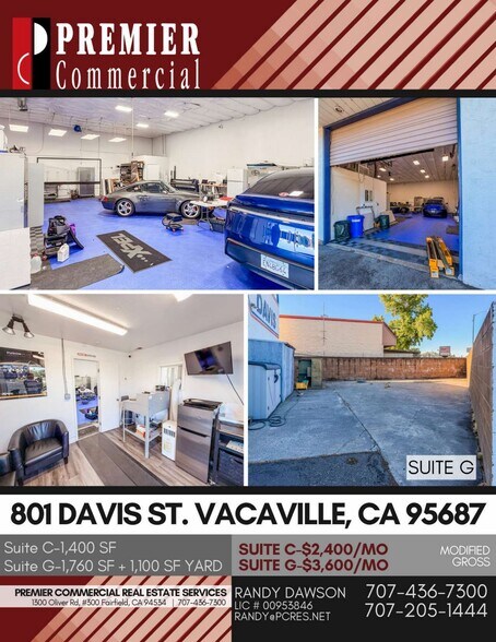 More Photos Of 801 Davis St, Vacaville Warehouse For Lease