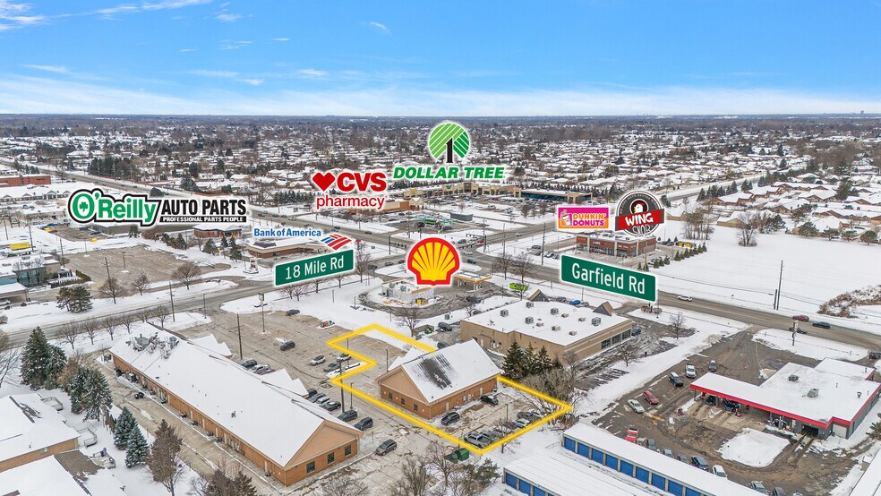 More Photos Of 16955-16957 18 Mile Rd, Clinton Township Office For Lease