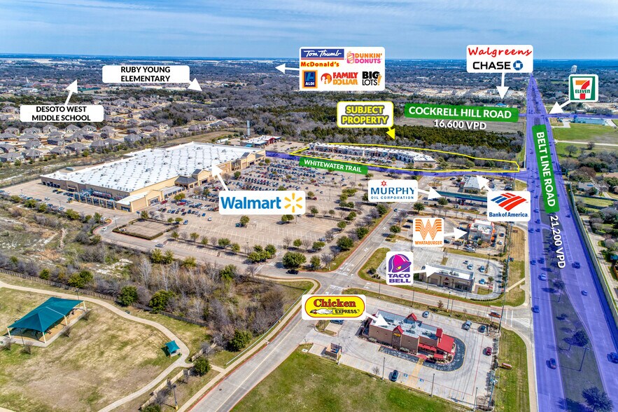 More Photos Of 921 W Belt Line Rd, DeSoto Freestanding For Lease