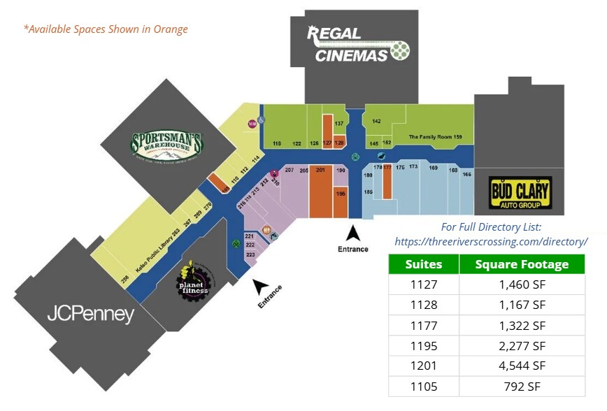 More Photos Of 341-351 Three Rivers Dr, Kelso General Retail For Lease