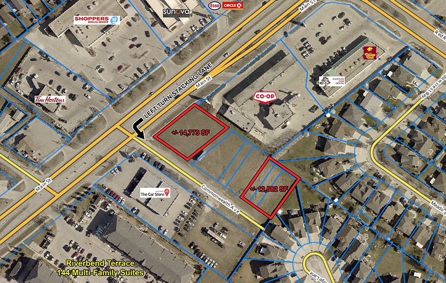 Primary Photo Of Main @ Commonwealth Ave, Winnipeg Land For Sale