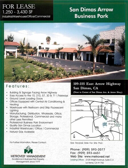 More Photos Of 109-155 E Arrow Hwy, San Dimas Light Distribution For Lease