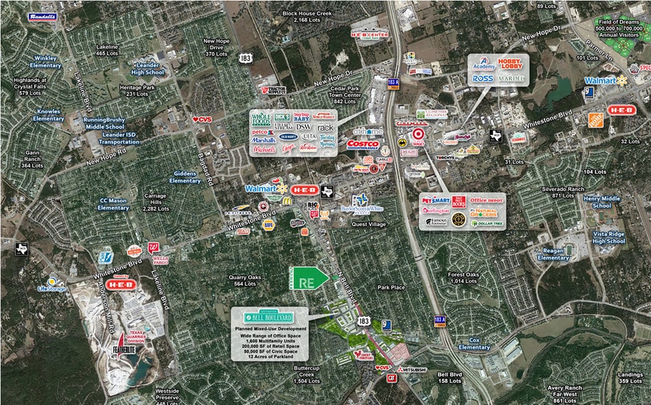 More Photos Of 309 N Bell Blvd, Cedar Park Freestanding For Lease