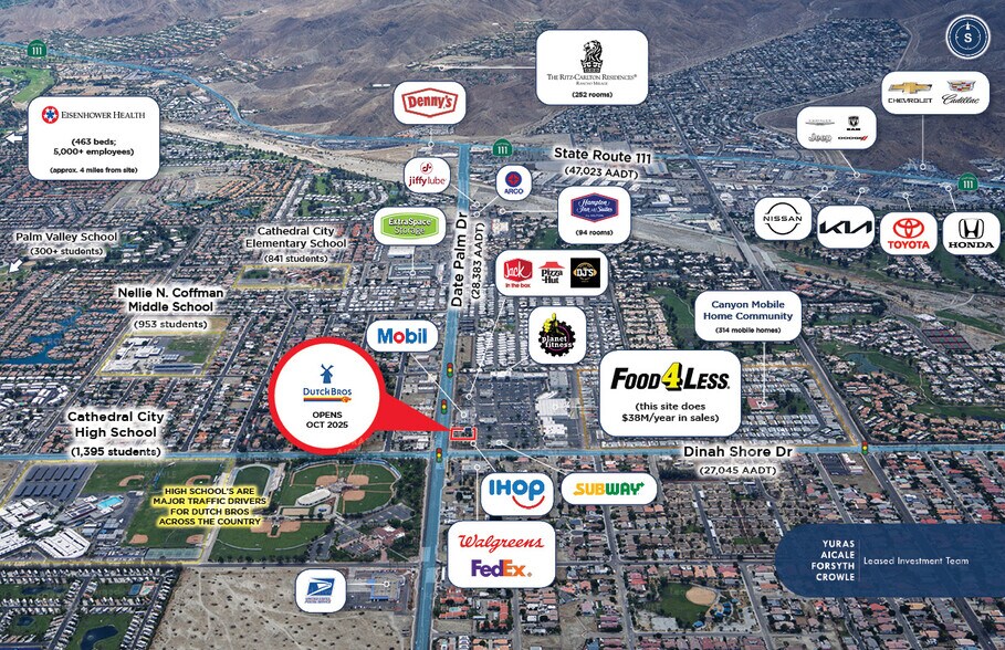 More Photos Of 34051 Date Palm Dr, Cathedral City Fast Food For Sale