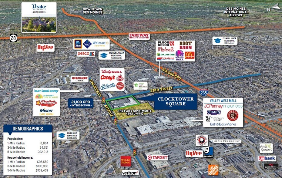 More Photos Of 2800 University Ave, West Des Moines Freestanding For Lease