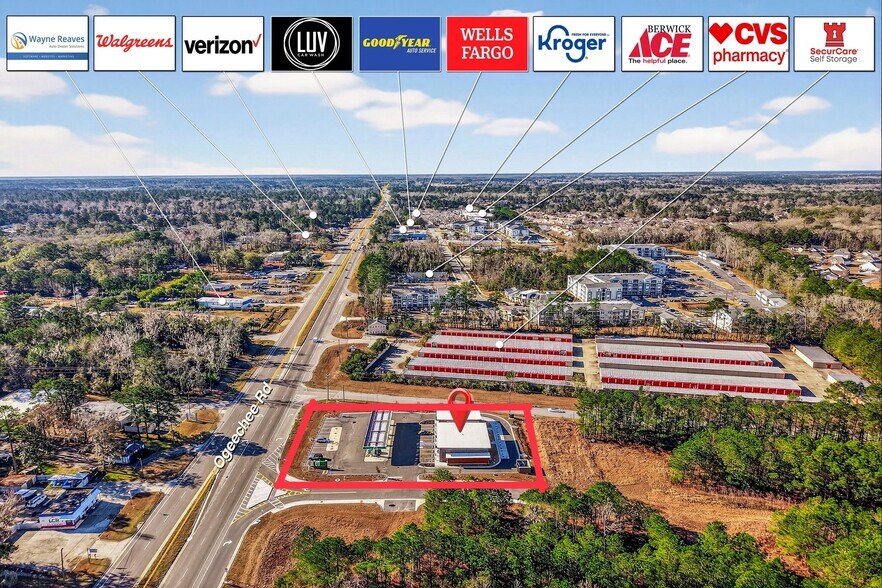 More Photos Of 5652 Ogeechee Rd, Savannah General Retail For Lease