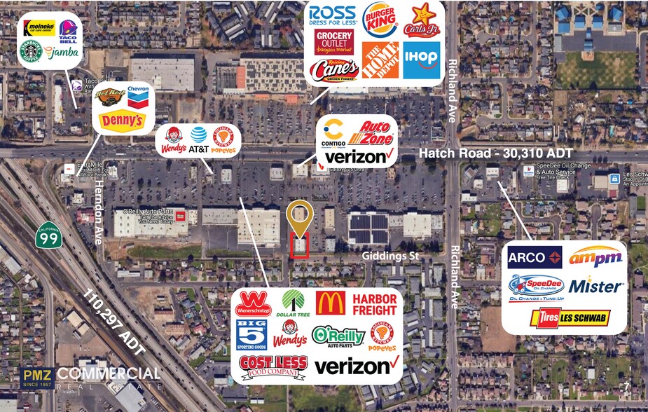 More Photos Of 1540 E Hatch Rd, Ceres Freestanding For Sale