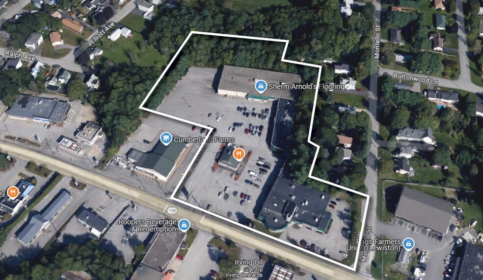 Primary Photo Of 675 Main St, Lewiston Freestanding For Sale