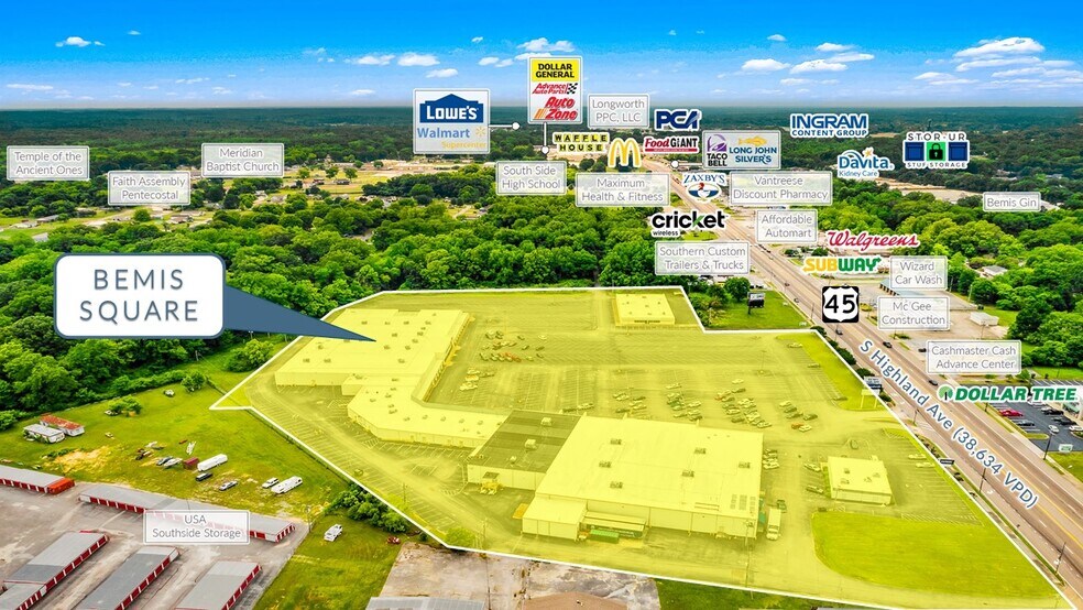 More Photos Of 1340 S Highland Ave, Jackson Unknown For Lease