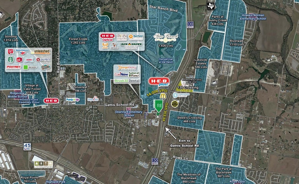 More Photos Of Muirfield Bend Rd, Hutto Unknown For Lease