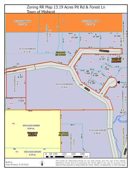 More Photos Of Lot 1 & 2 Pit Rd @ County Rd B, Mishicot Land For Sale