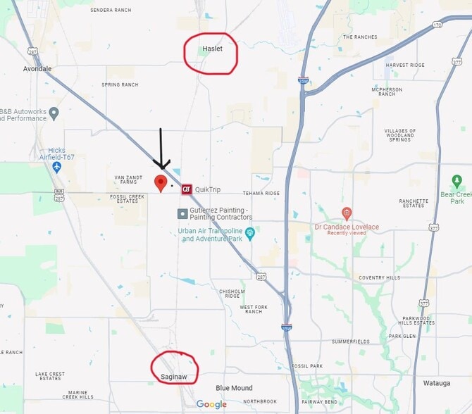 More Photos Of 512 W Bonds Ranch Rd, Fort Worth General Retail For Sale