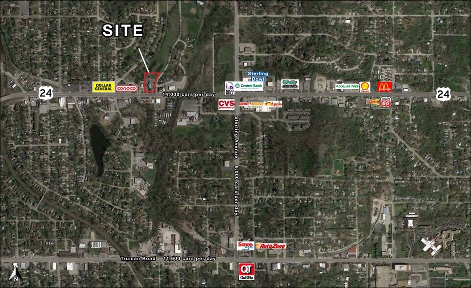 More Photos Of 10750 E Us Highway 24, Sugar Creek Fast Food For Sale