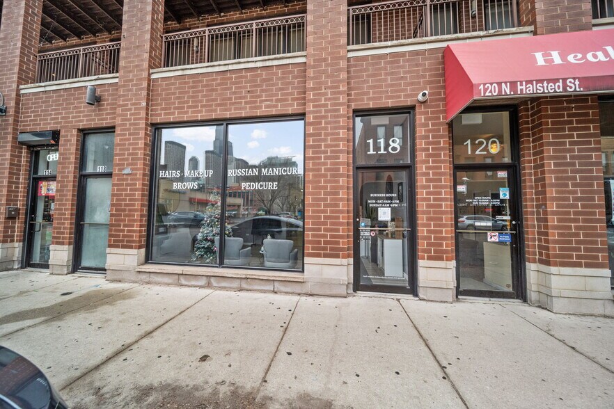 More Photos Of 114-120 N Halsted St, Chicago Storefront Retail Office For Sale