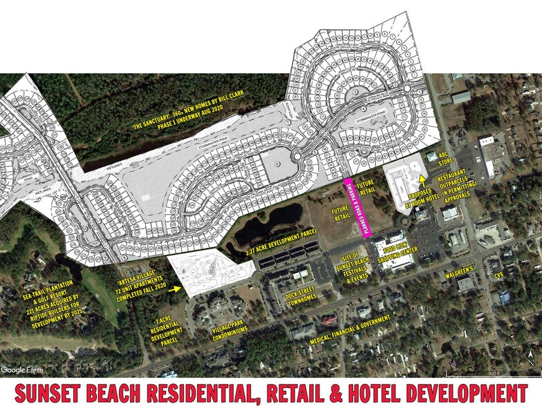 More Photos Of 0 Sunset Blvd N & Angels Trace Rd, Sunset Beach Land For Sale