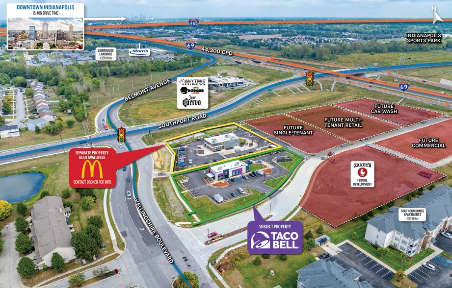 More Photos Of 2316 Southport Commons Dr, Indianapolis Fast Food For Sale