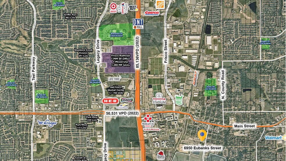 More Photos Of 6950 Eubanks St, Frisco Warehouse For Sale