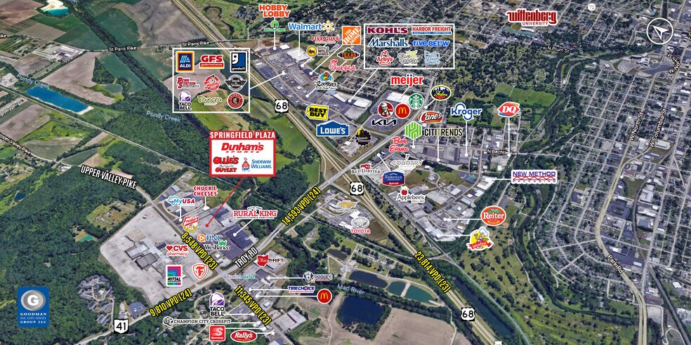 More Photos Of 1510-1608 Upper Valley Pike, Springfield Unknown For Lease