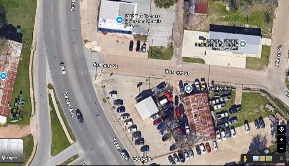 Primary Photo Of 410 Burnett St, Bryan Showroom For Sale