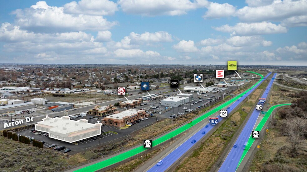 More Photos Of 1321-1325 Aaron Dr, Richland Storefront Retail Office For Lease