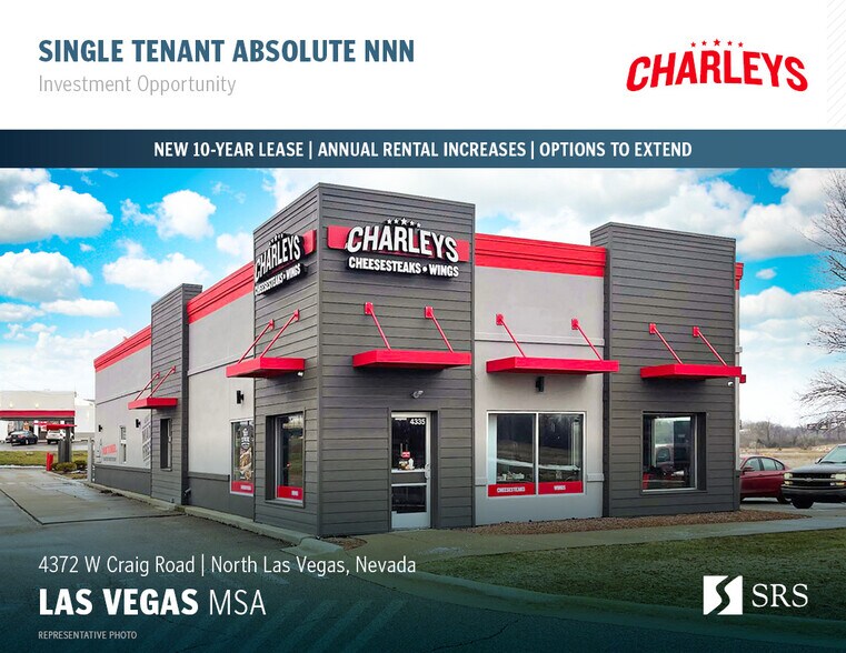 Primary Photo Of 4372 W Craig Rd, North Las Vegas Fast Food For Sale