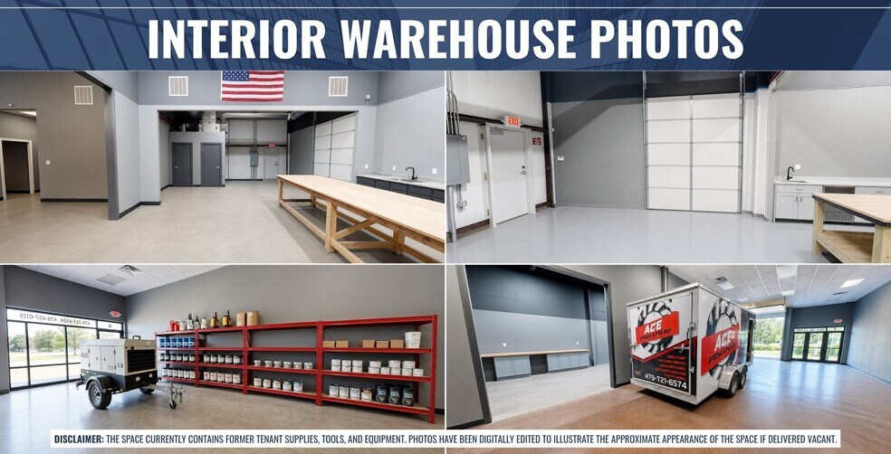 More Photos Of 2605 W Storage Parkway Rd, Rogers Flex For Lease