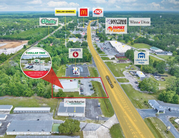 More Photos Of 3463 S Second St, Folkston General Retail For Sale