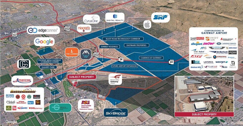More Photos Of 5559 S Sossaman Rd, Mesa Airplane Hangar For Lease