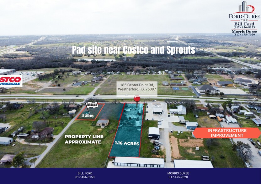 Primary Photo Of 185 Center Point Rd, Weatherford Land For Sale