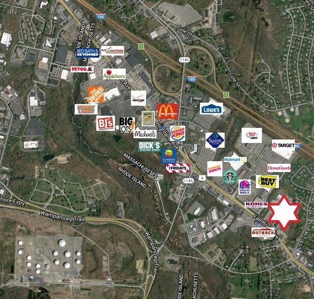 More Photos Of 1300 Fall River Ave, Seekonk Land For Lease