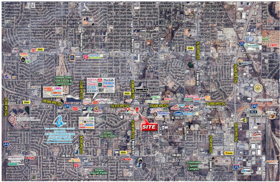 More Photos Of 820 W I 240 Service Rd, Oklahoma City Freestanding For Lease