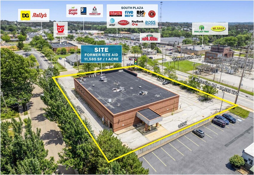 More Photos Of 325 E Waterloo Rd, Akron Drugstore For Lease