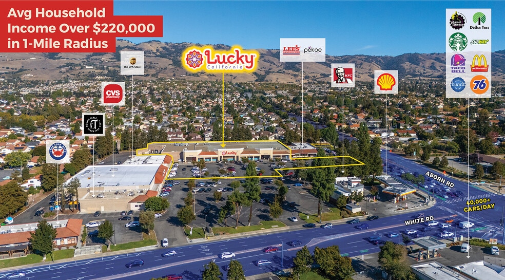 More Photos Of 3270 S White Rd, San Jose Supermarket For Sale