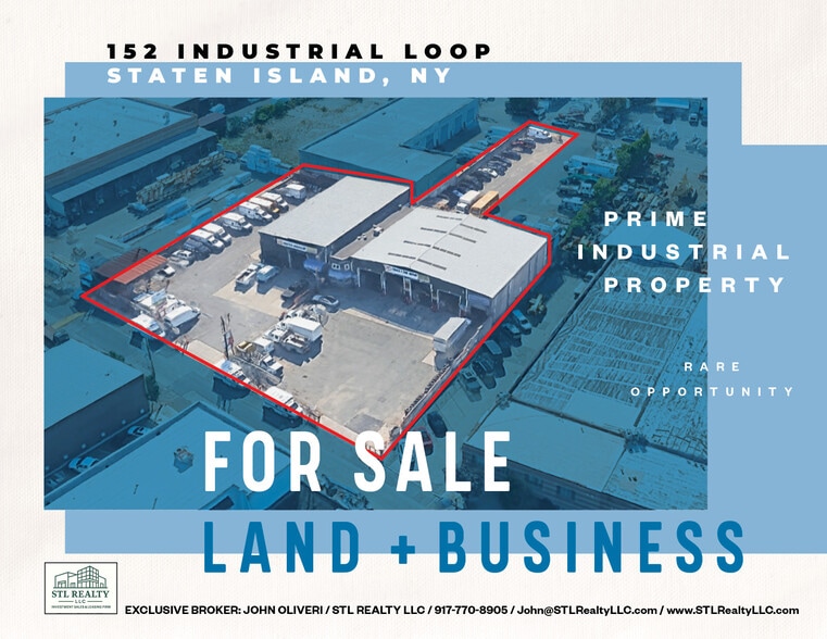 Primary Photo Of 152 Industrial Loop, Staten Island Auto Repair For Sale