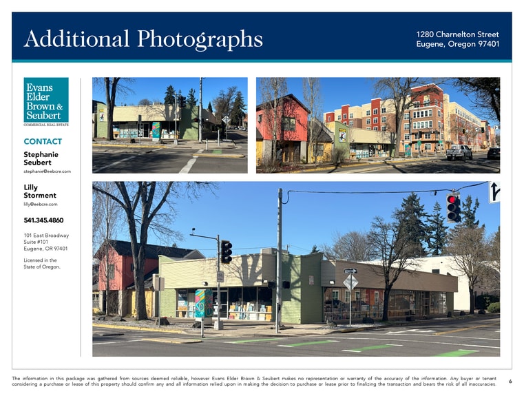 More Photos Of 1280 Charnelton St, Eugene Storefront Retail Office For Lease