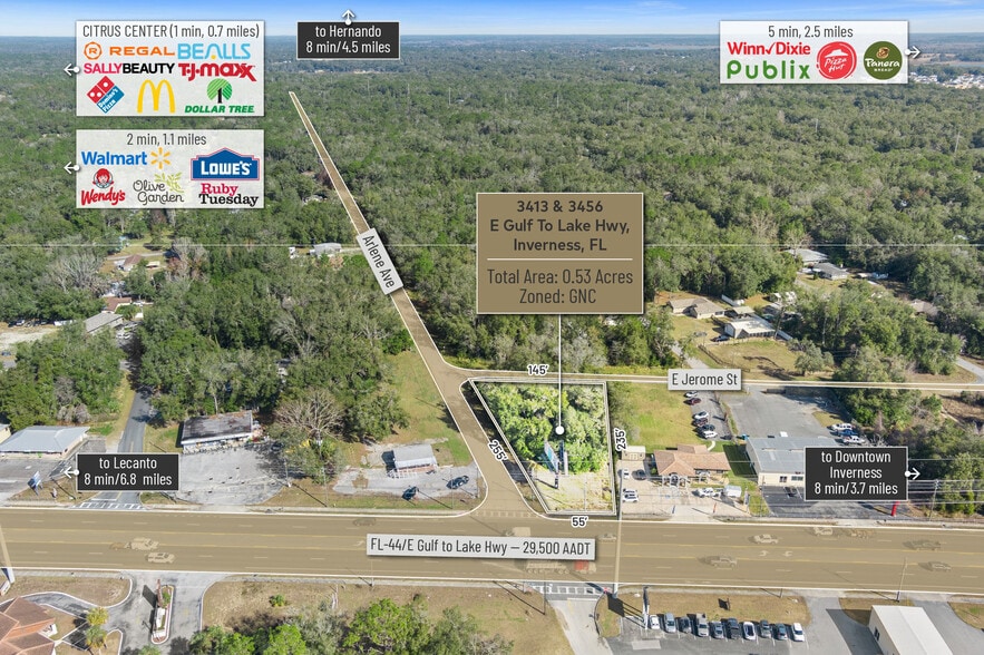 More Photos Of 3413 E Gulf To Lake Hwy, Inverness Land For Sale
