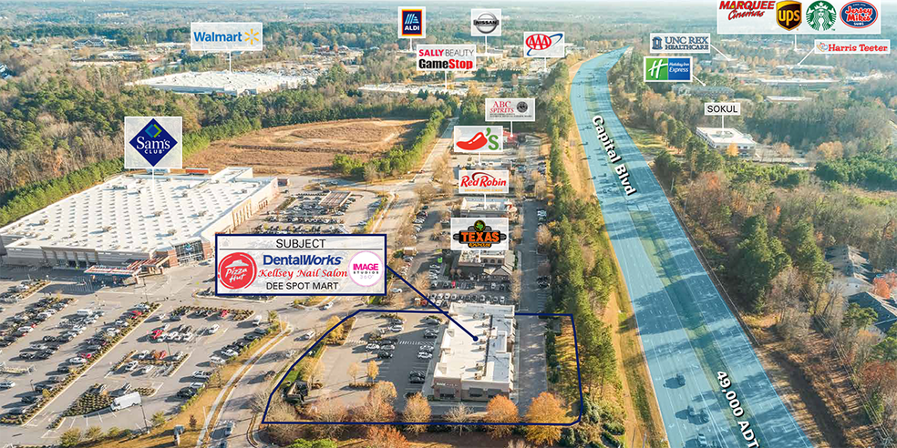 More Photos Of 11480 Capital Blvd, Wake Forest Storefront For Sale