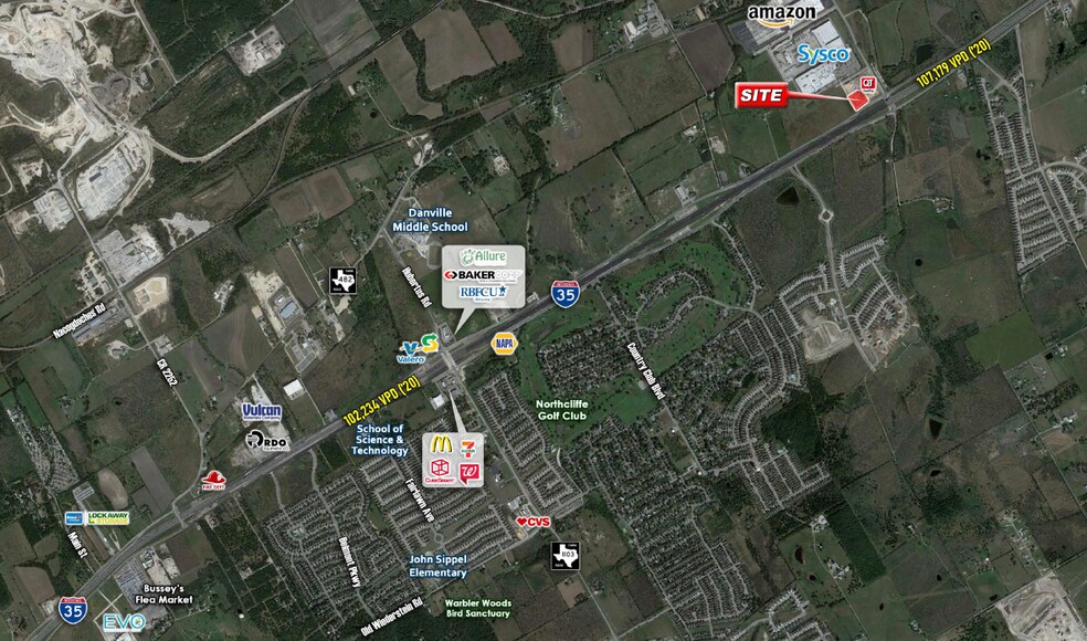 More Photos Of Interstate 35 @ Schwab Road, New Braunfels Land For Sale