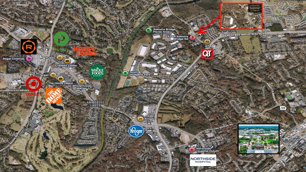 More Photos Of 4349 Abbotts Bridge Rd, Duluth Land For Sale