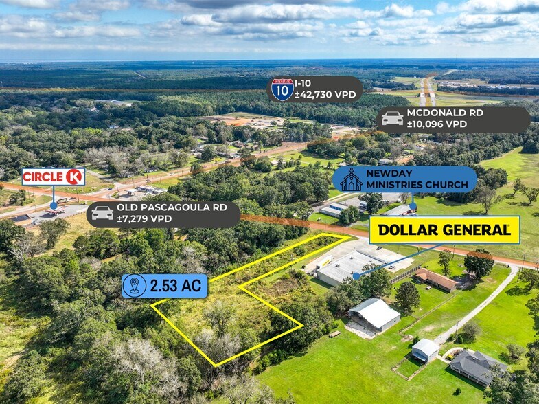 More Photos Of 8620 Old Pascagoula Rd, Theodore Land For Sale