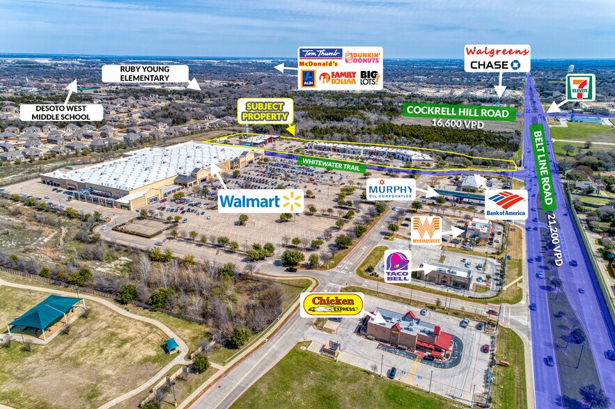 More Photos Of 921 W Belt Line Rd, DeSoto Freestanding For Lease