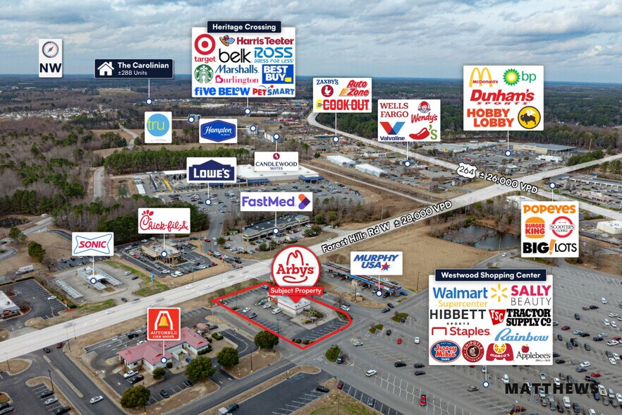More Photos Of 2404 Forest Hills Rd, Wilson Fast Food For Sale