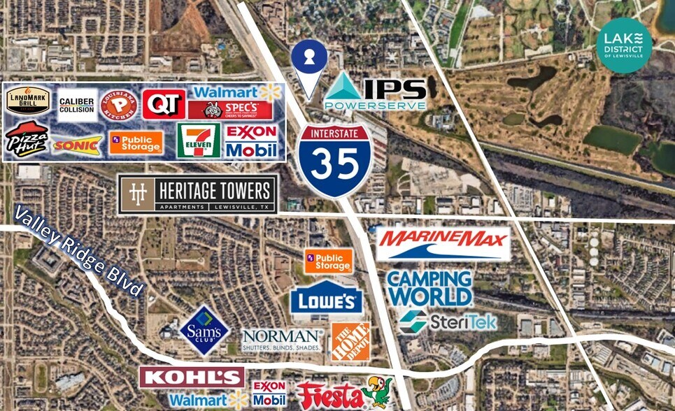 More Photos Of 1802 N Stemmons Fwy, Lewisville Land For Sale