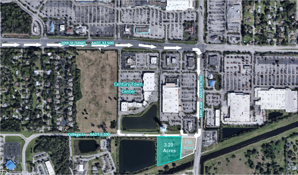 More Photos Of 5831-5885 College Ln, Vero Beach Land For Sale