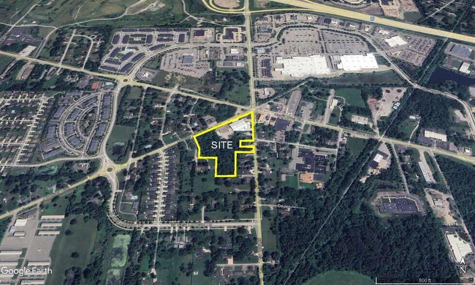 Primary Photo Of 57077 Pontiac Trl, New Hudson Land For Sale