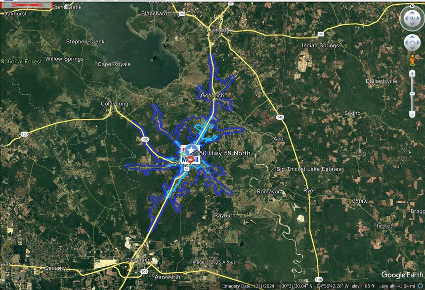 More Photos Of 4350 Highway 59 South, Shepherd Distribution For Sale