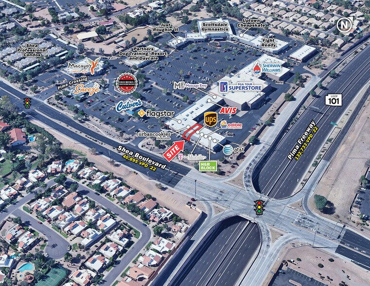 Primary Photo Of 8710-8776 E Shea Blvd, Scottsdale Storefront For Lease