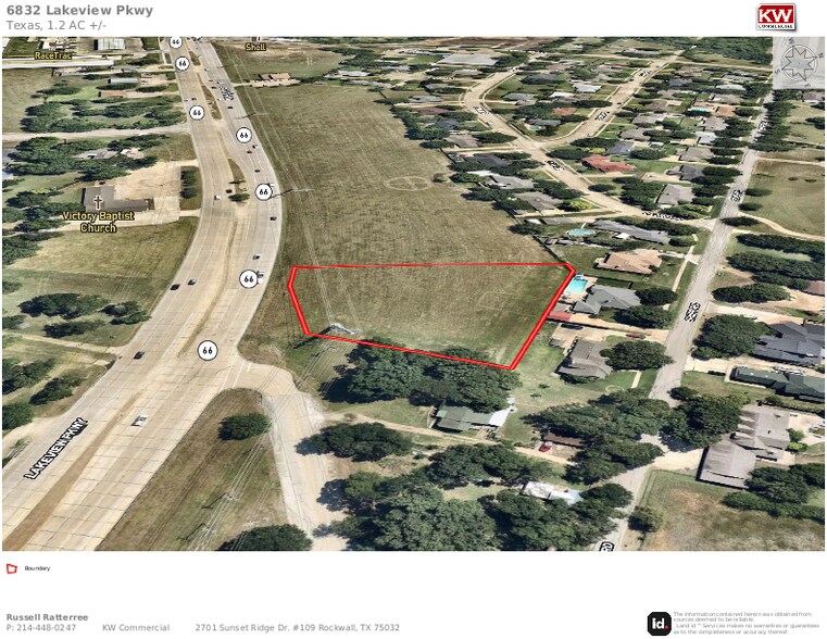 More Photos Of 6832 Lakeview Pky, Rowlett Land For Sale