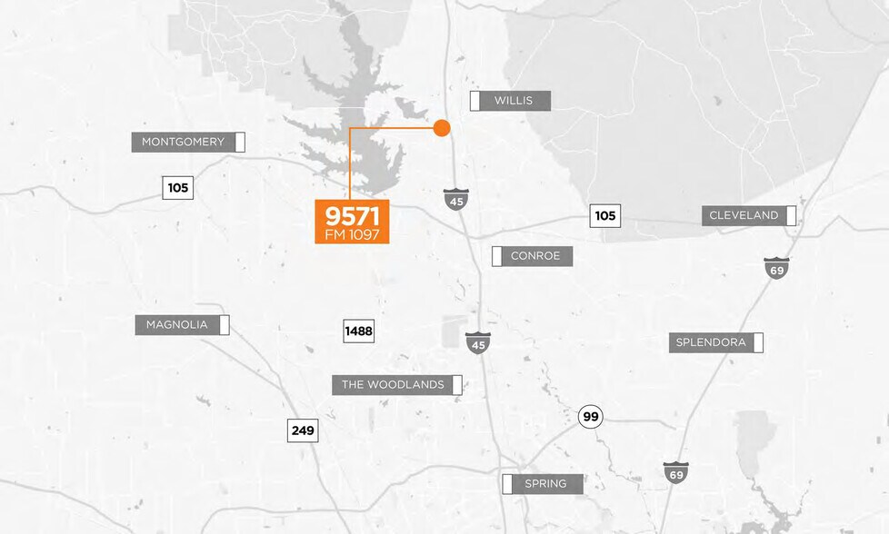 More Photos Of 9521 FM 1097 Rd W, Willis Unknown For Lease