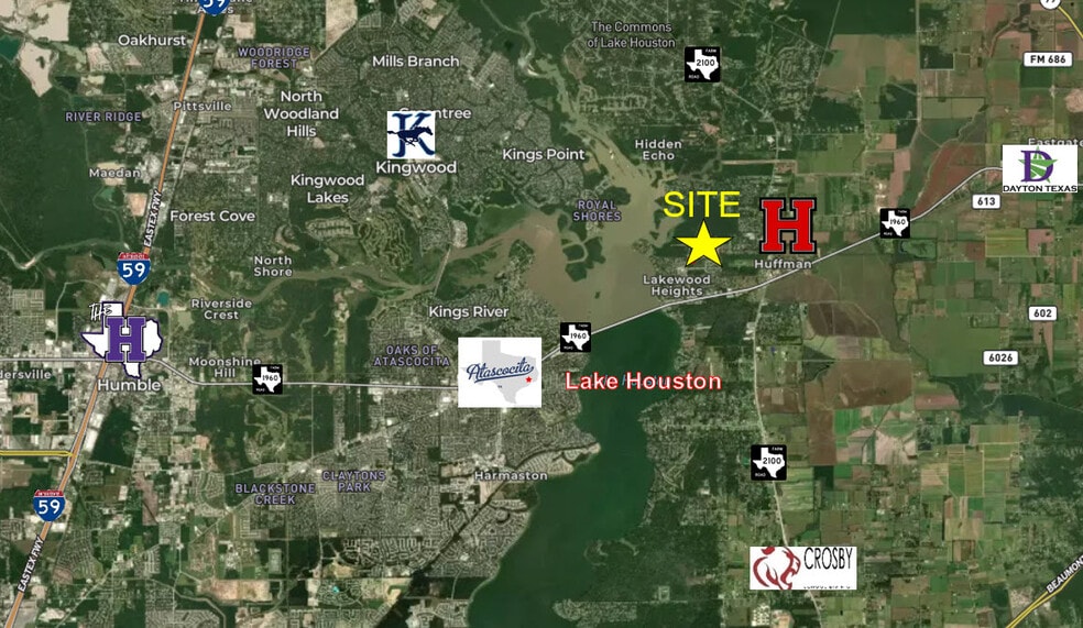 More Photos Of TBD E Lake Houston Pkwy, Huffman Land For Sale